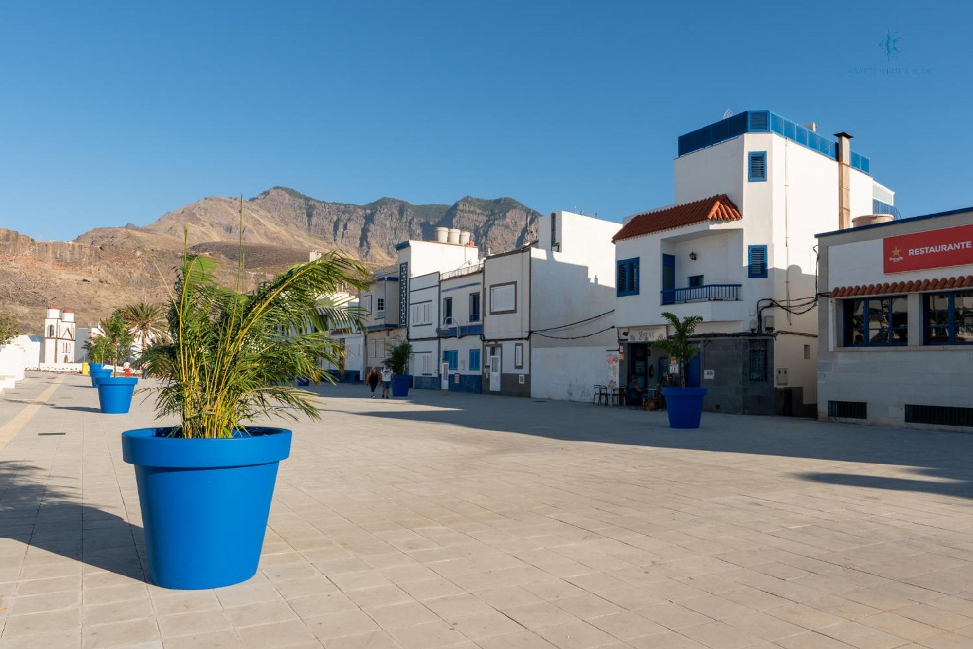 Апартаменты Agaete White&Blue House Экстерьер фото